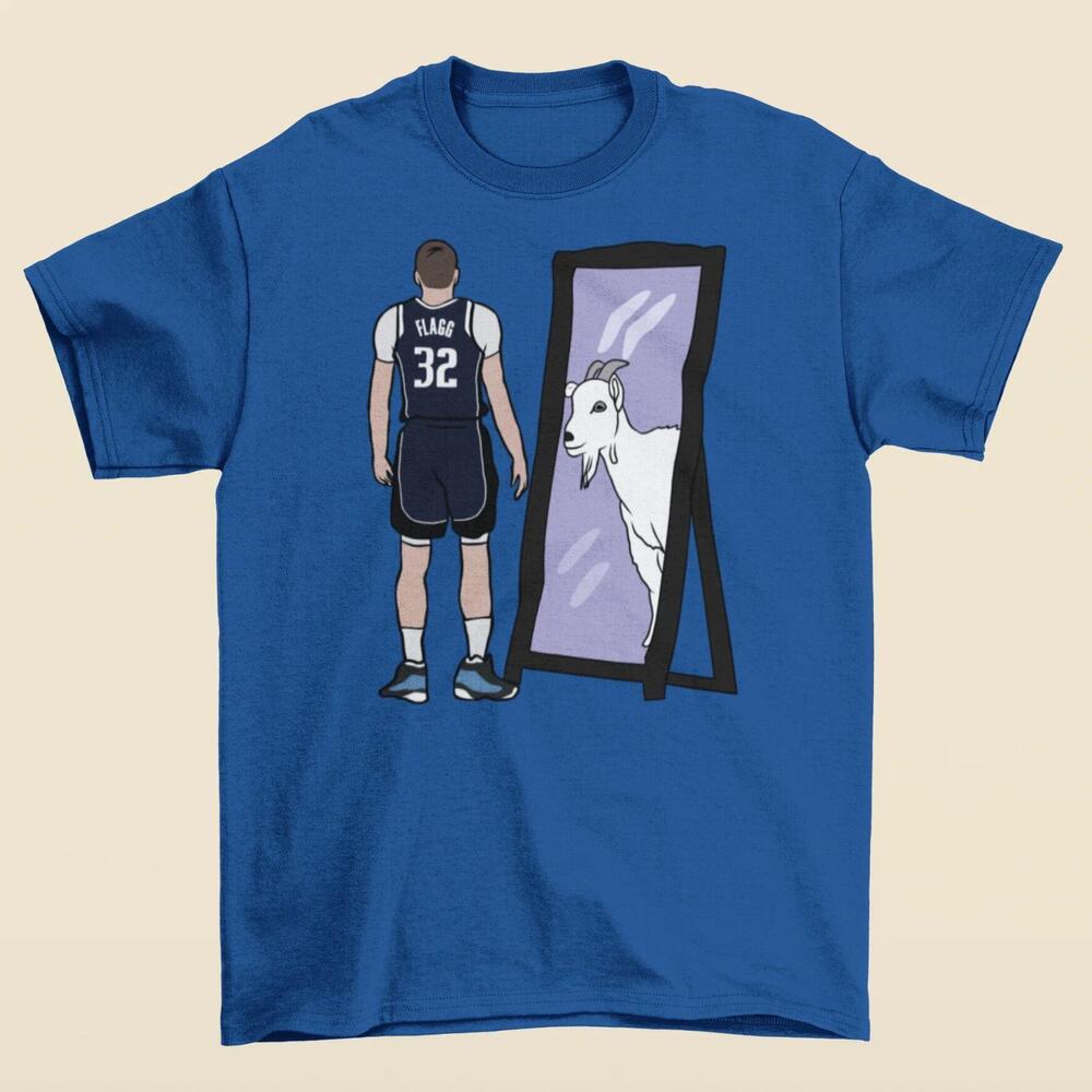 Cooper Flagg Mirror Goat Dallas Basketball T-Shirt